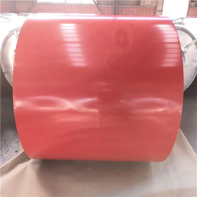 ASTM A792 0.12-1.5mm Prepainted ALUZINC Steel bobines/PPGL/koulè aliminyòm zenk woulo liv